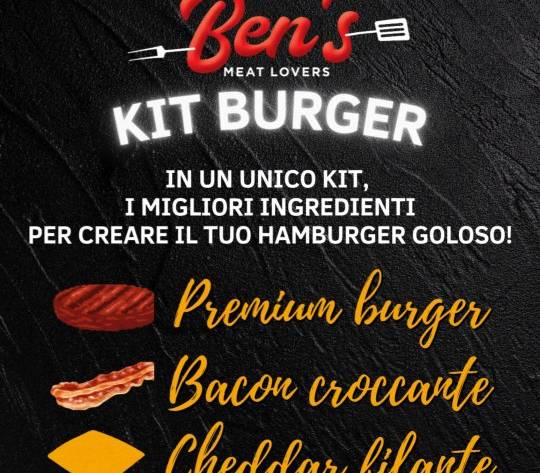 Il kit per un hamburger perfetto da cucinare in padella o sulla griglia, in soli...
