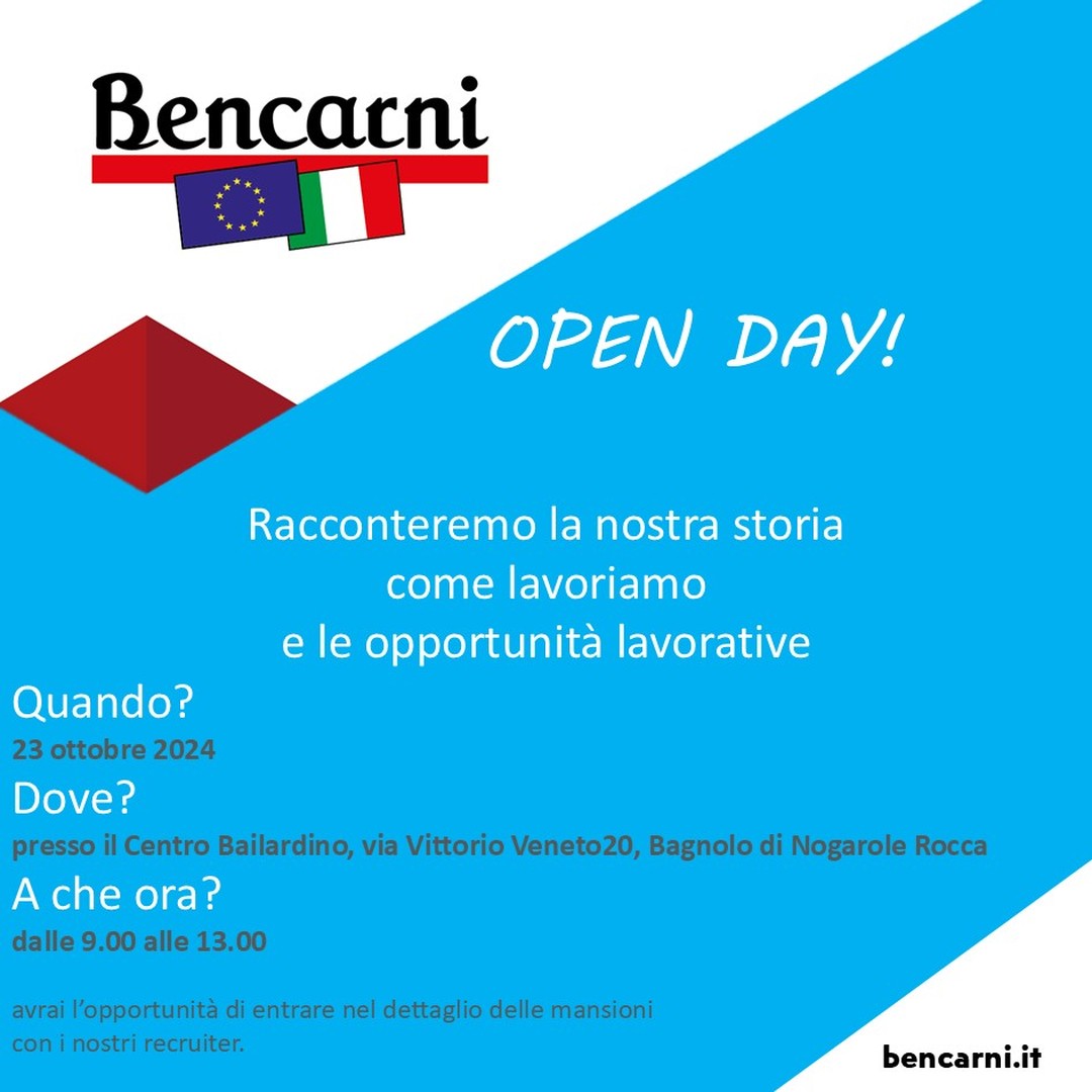 Bencarni per il territorio!...