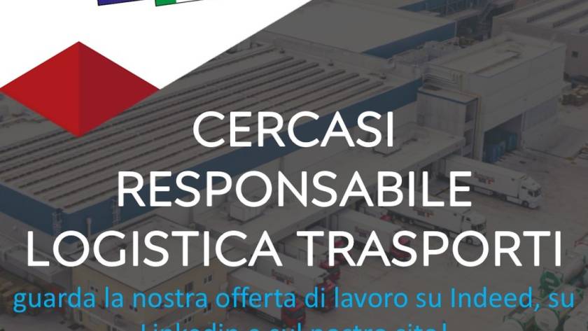 MANDA LA TUA CANDIDATURA SU : cv@bencarni.it

Posizione: Responsabile Logistica
...