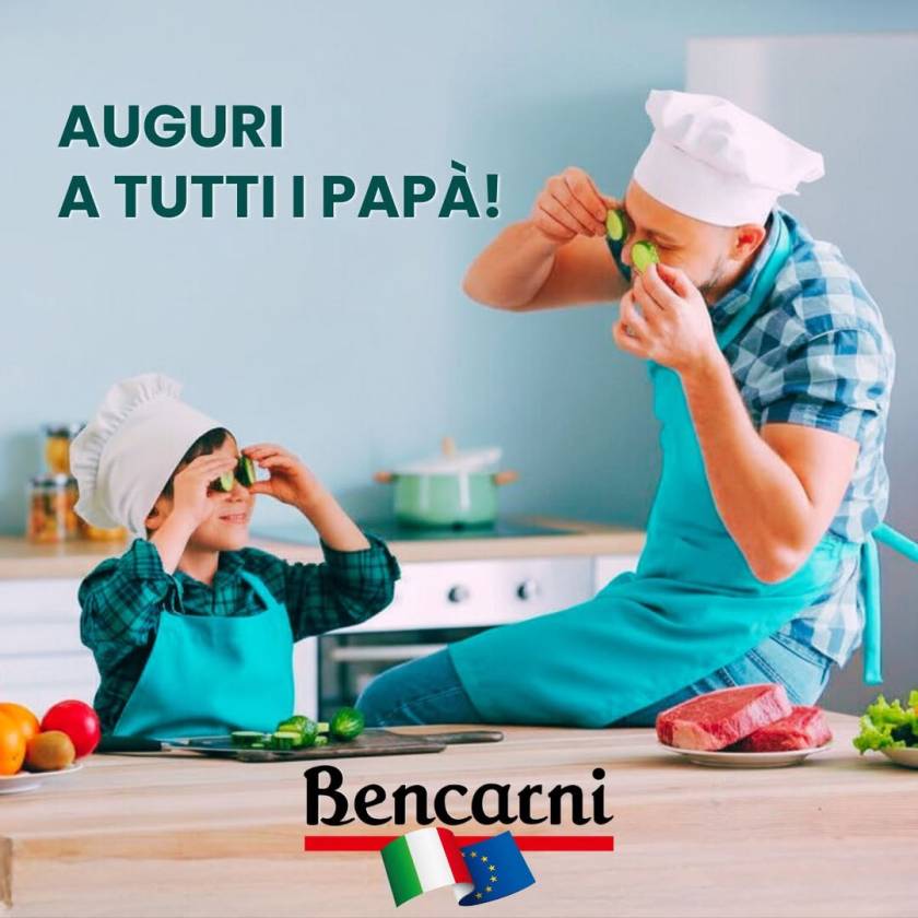 Buona festa a tutti i papà!
Oggi in Bencarni celebriamo chi ci ha trasmesso la p...