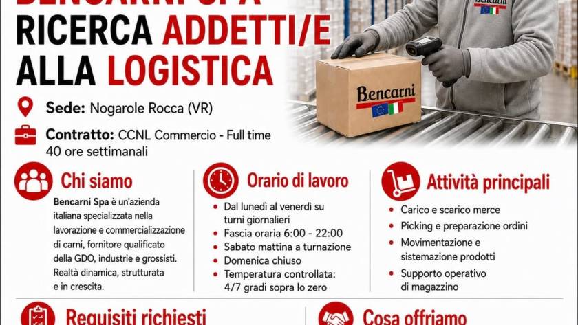 Guarda la nostra offerta di lavoro! Entra a far parte del nostro Team